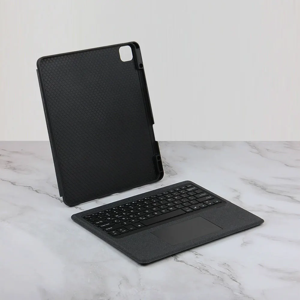product laudtec new keyboard tablet cases with 3 rgb backlight simple business travel cover custom logo for ipad pro 11 129 pbk316-3