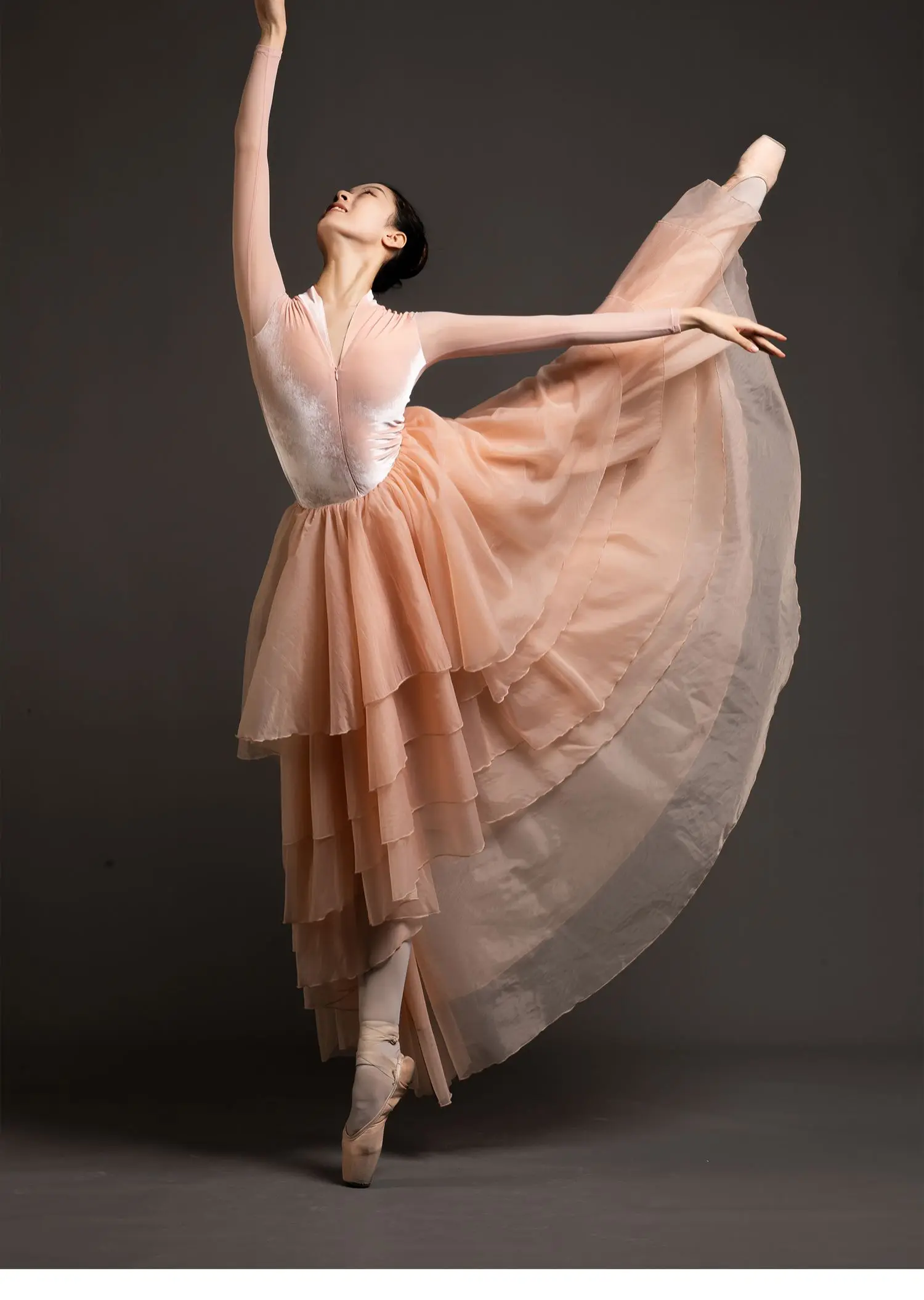 Long Sleeves Leotard Dance Clothing Ballet Leotard Adults Leotards