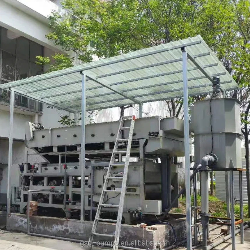 GSD Automatic Sludge Dewatering Machine Belt Filter Press