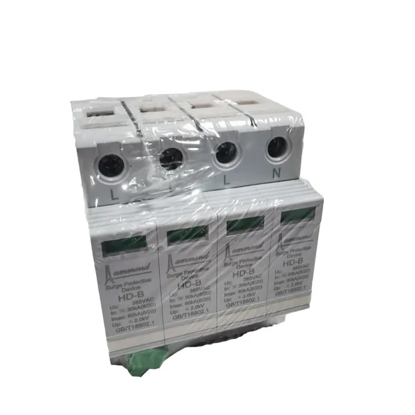 275VAC SPD Lightning Surge Protector Quick Respond T2 30kA 60kA D Class