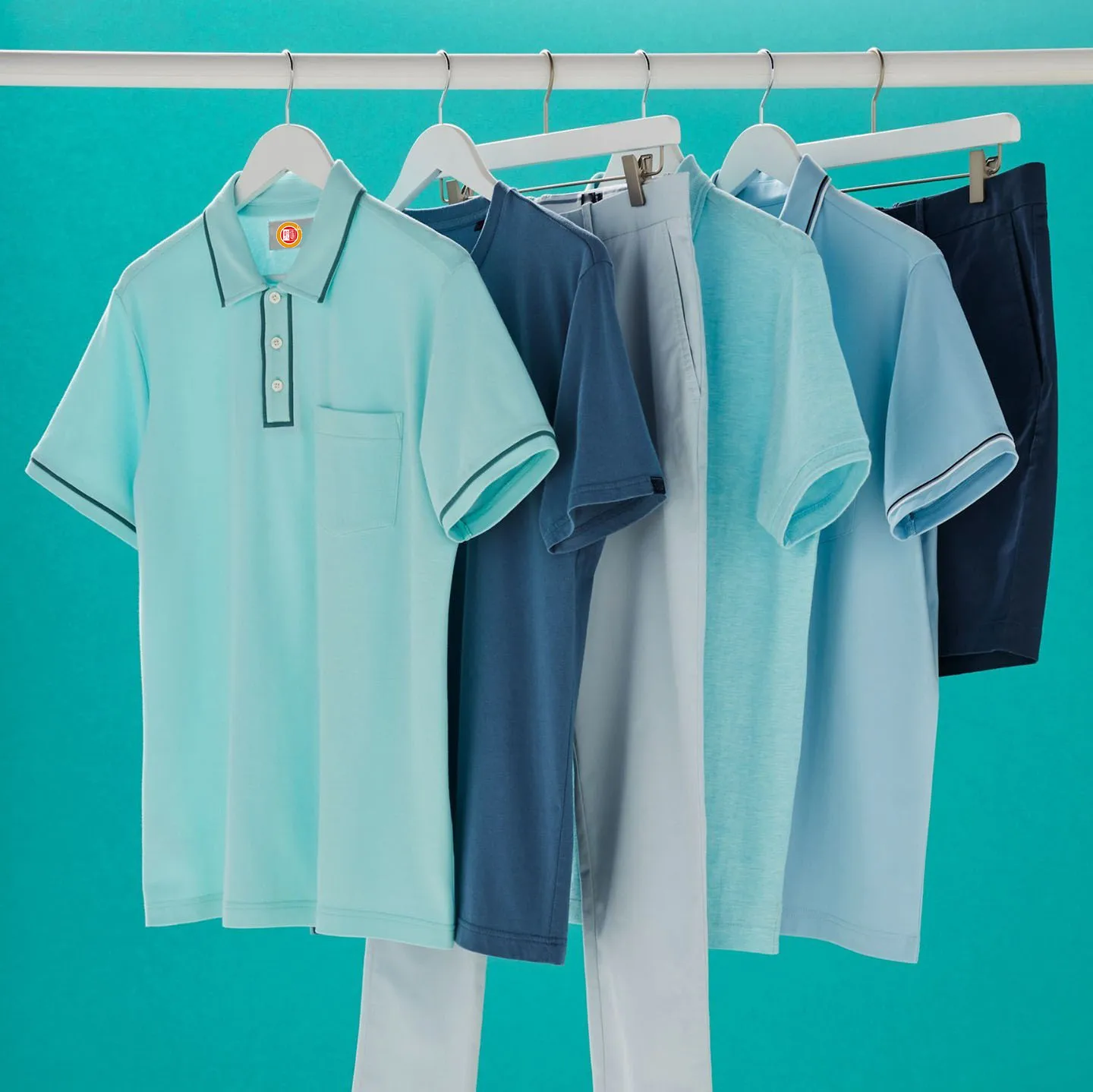 Custom Letter Printing Short Sleeve Tshirt Men's Summer Cotton Polo