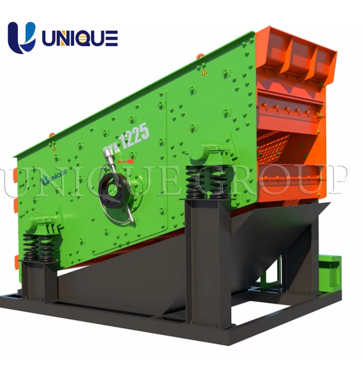 High Efficient Sand and Stone Separator Mobile Vibrating Sand Screen Machine Linear Vibrating Screen for Sale