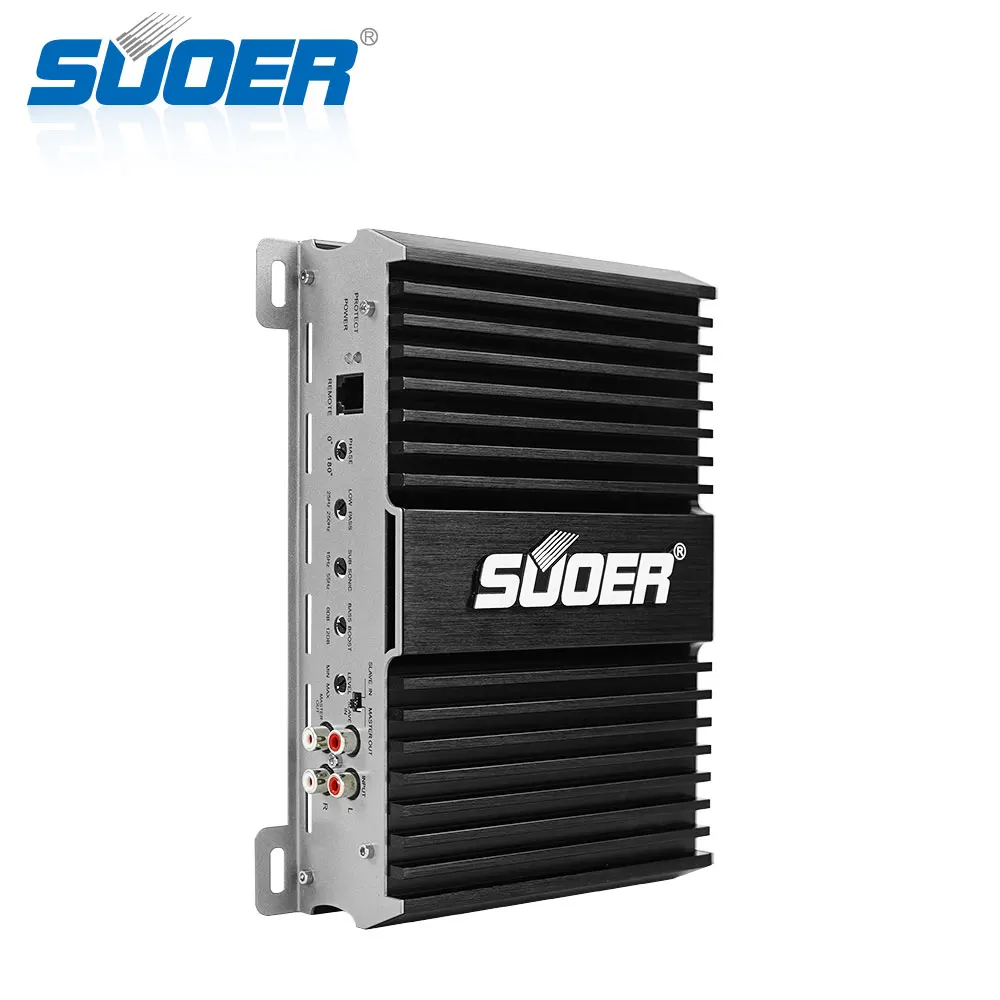 Suoer CB-500D-C Car Stereo Amplifiers for Car Monoblock Class D Subwoofer Amplifier 12v