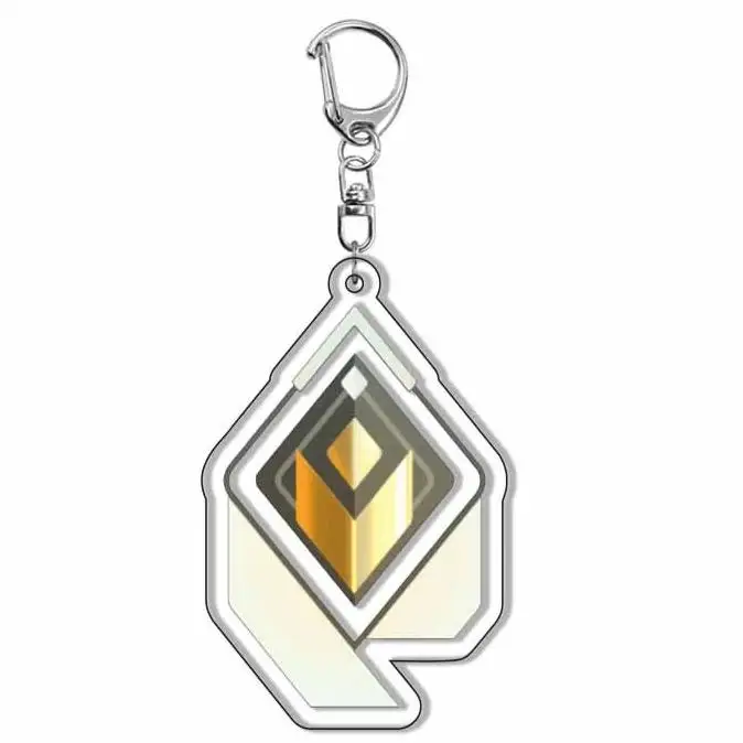 New Game Keychain Valorant Astra Killjoy Jett Sova Cypher Man Key Chain Fashion Accessories Pendant Key Ring for Christmas Gifts