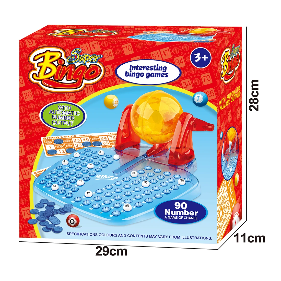 Традиционная пластиковая портативная счастливая имитация гравитационного палочки игрушки лото карточка набор настольных игр лотерея машина для рисования