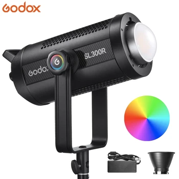 Godox SL300R LED Video Light 300W Bowens Mount Daylight Balanced 2500K-10000K 2.4G Wireless X System Remote APP Control detail image
