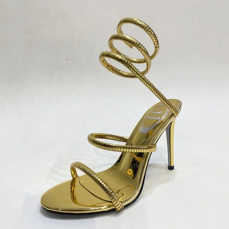 Shop Our Multi-Color Ankle Wrap Cross Straps High Heels