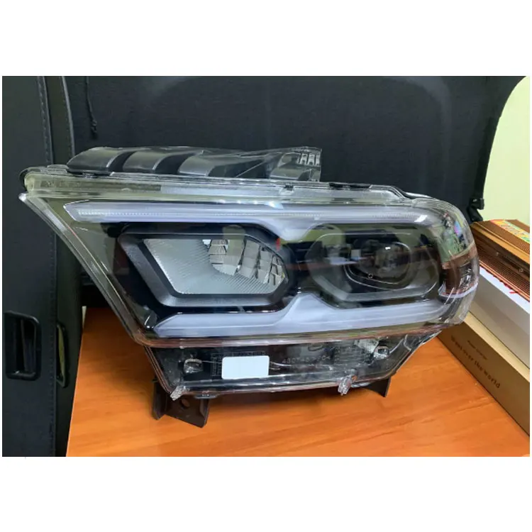 High Quality Auto Body Kit Front Bumper Grille With Drl Daytime Running Light Head Lamp For