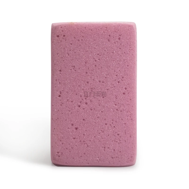 Губка высокой плотности розового цвета губка для мытья