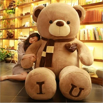 Bst Sale Giant Teddy Bear Stuffed Animal Plush Toys Birthday Valentines Gift for Children Friends Bear Plush Pillow Rag Dolls