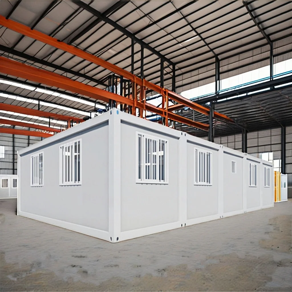 Construction Site Project Flat Prefab Container of Houses Mobile Homes Customized Fast Assemble Container House Hotel Building