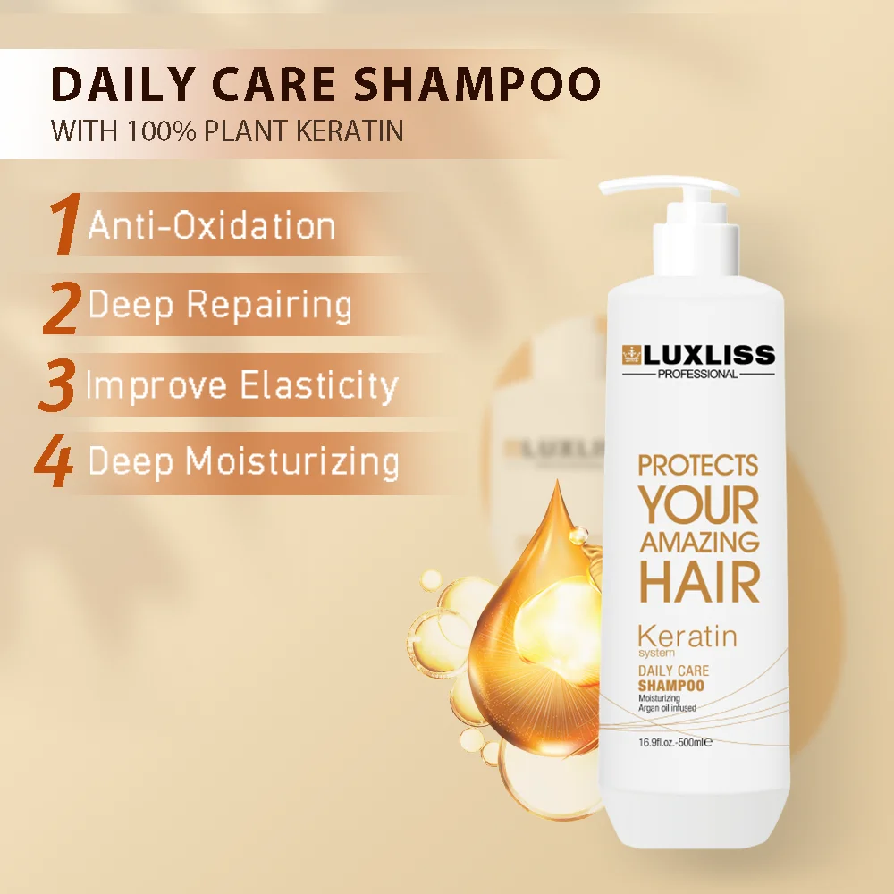 Luxliss Brazilian Keratin Hair Treatment Kit Organic Collagen