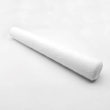 Master 18 inch 45cm Long Shedless Lint Free White Woven Polyester Epoxy Paint Roller Cover Sleeve Brush with 3/8 1/2  inch Nap