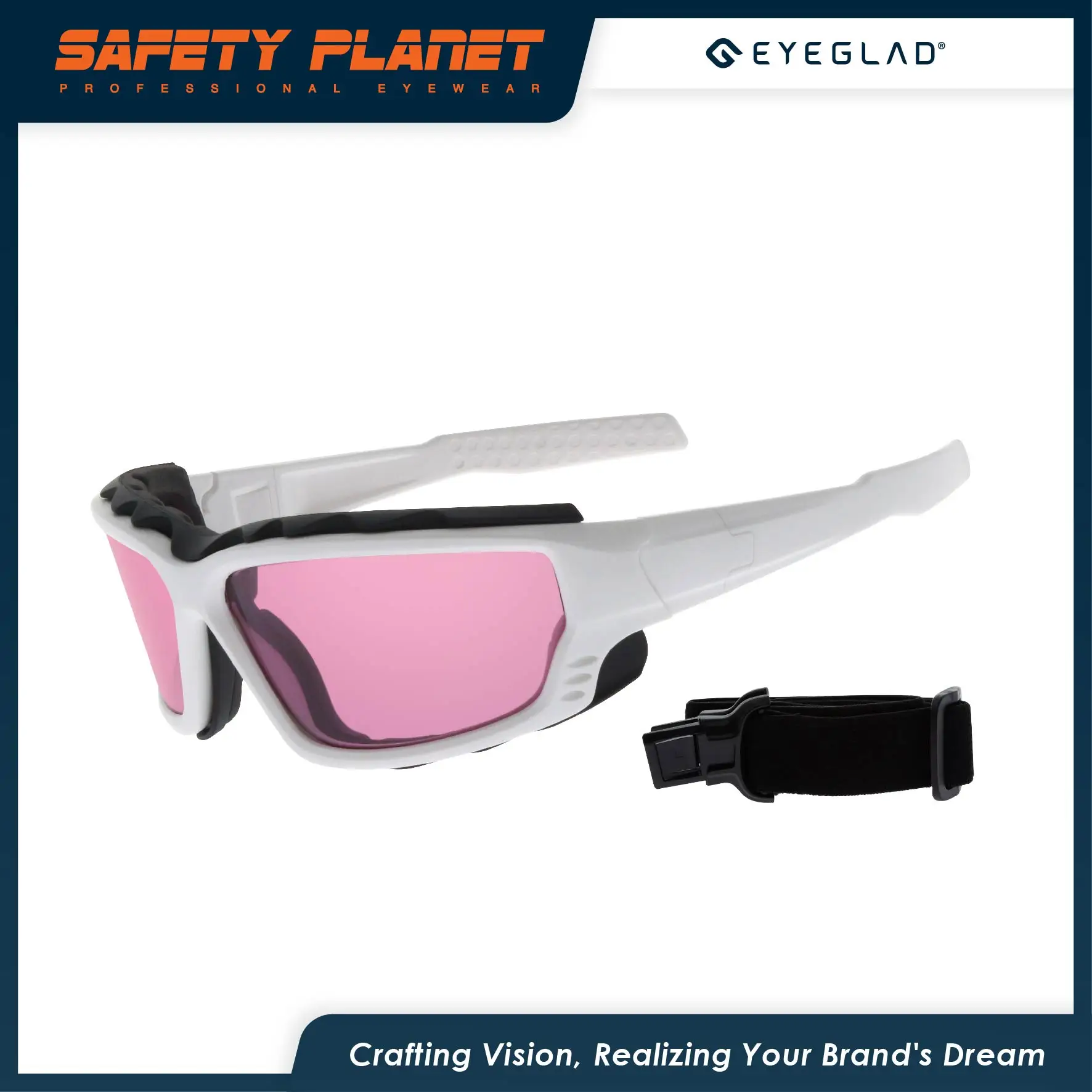Made in Taiwan Flexible Sports Eyewear Glasses OEM / ODM Motorcycle ...