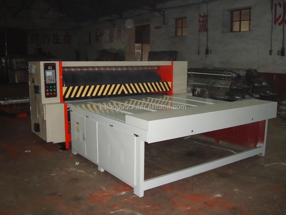 Manual Operate Semi Automatic Rotary Slotting Creasing Corner Cutting Machine Cardboard Rotary Slotter Machine