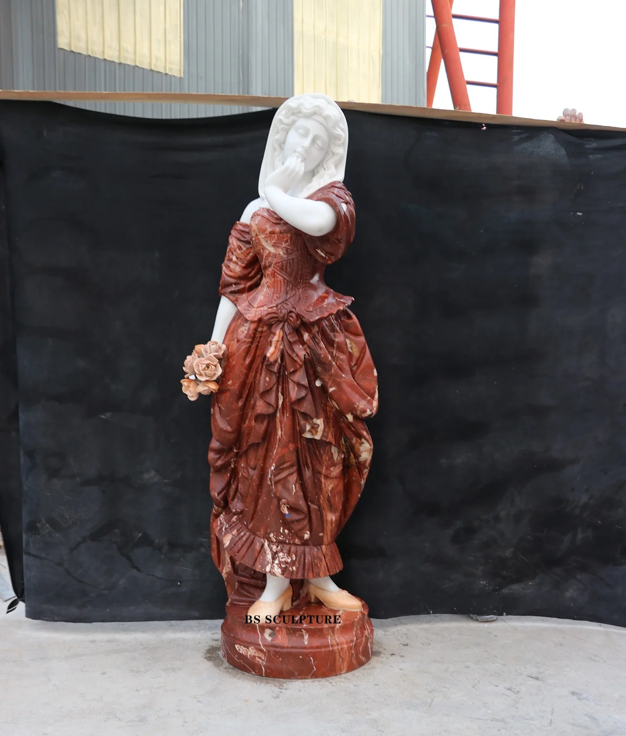 美しい彫刻が施された等身大の大理石の女性像 販売中| Alibaba.com