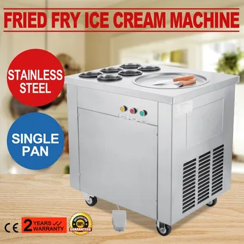 Customized Double Pan Rolled Ice Cream Machine with 10 Bowls Manufacturers  and Factory - Cheap Price Double Pan Fried Ice Cream Machine - Yogemann
