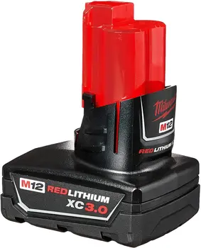 12V 3Ah MIL-M12B power tool battery rechargeable for Milwaukee M12 48-11-2411 48-11-2402 series Drill Battery Pack