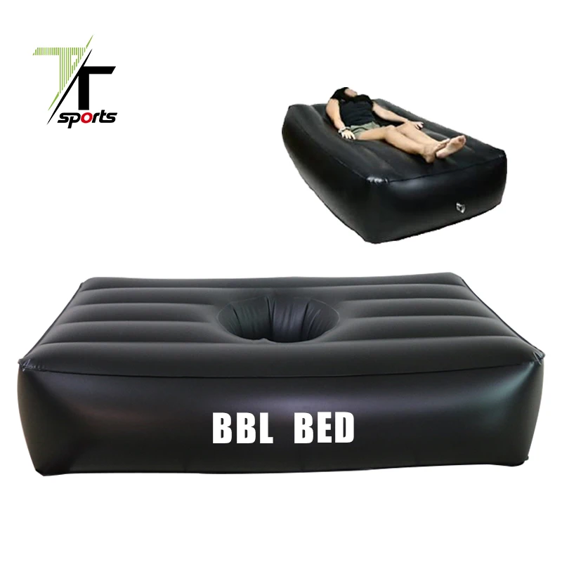 BBL Bed with Hole, Inflatable Brazilian Butt Lift Mattress - Black