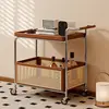 [Walnut Wood] Rattan Style, Vintage Color