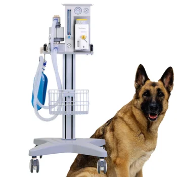 Medical Veterinary Use Portable Anesthesia Machine With Isoflurane Vaporizer