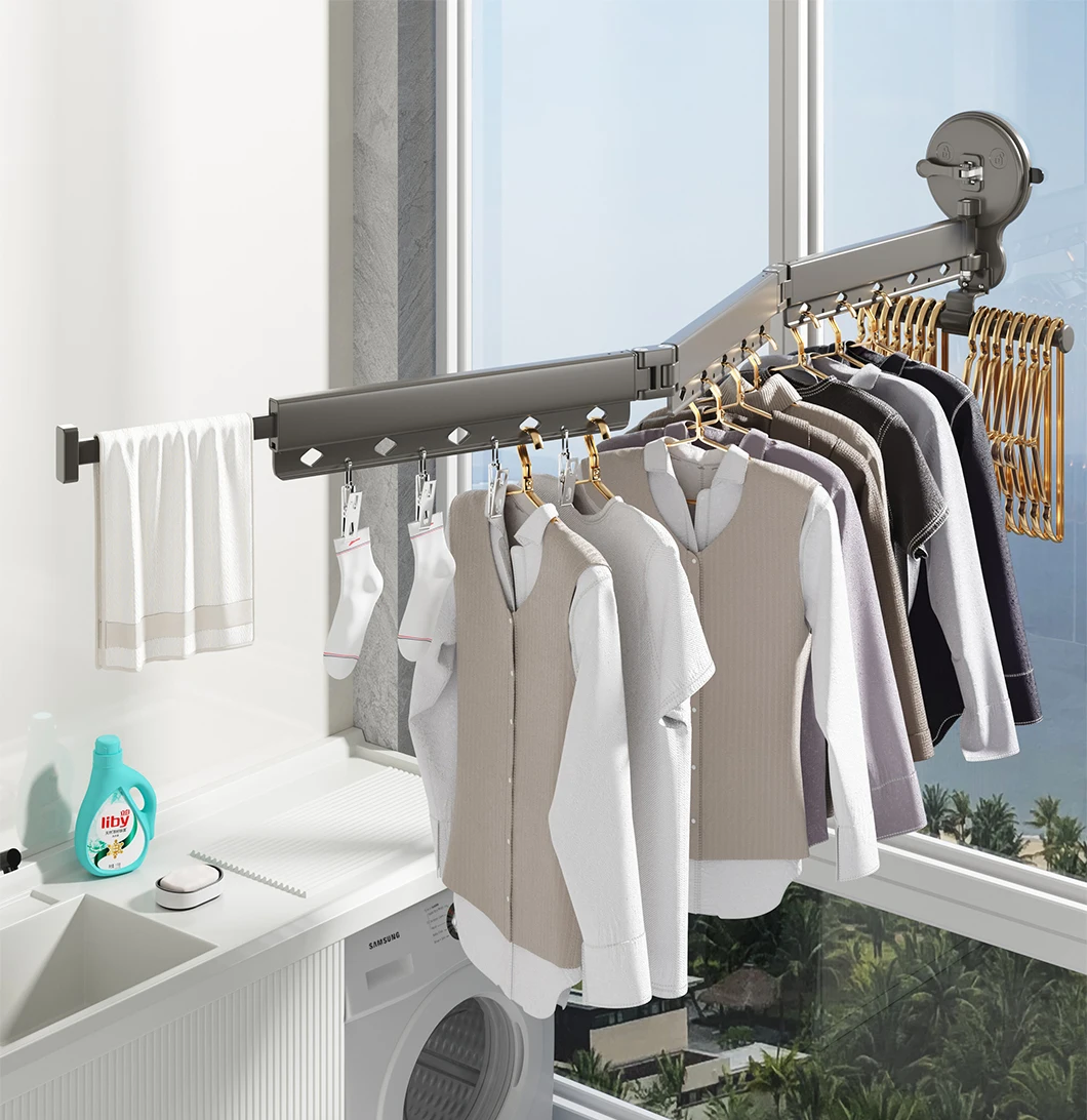 Foldable Drying Laundry Racks - Efficient Storage Solutions