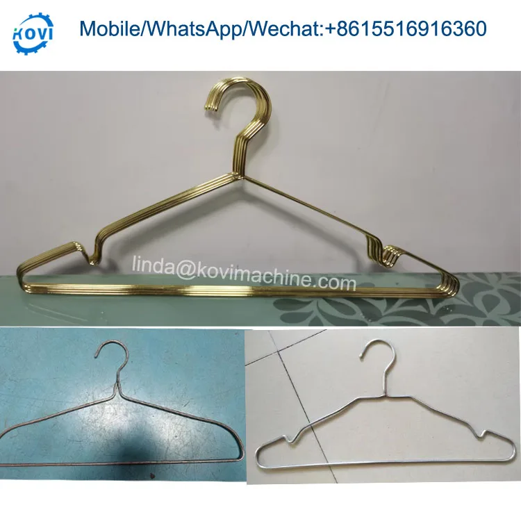 Automatic PVC Coated Clothes Metal Wire Hanger Making Machine Clothes Coated Hanger Bending Forming Machine