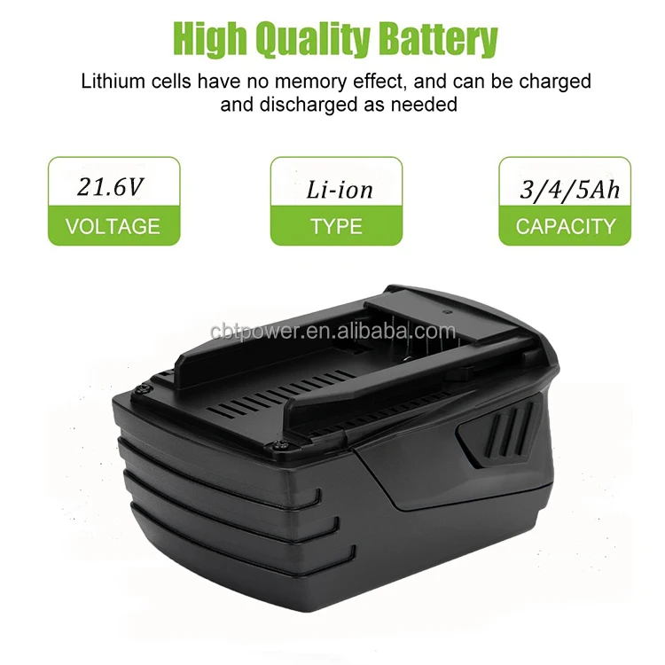 5000MAH LI-ION PILES pour Hilti B22, B22/1.6, B22/2.6, B22/3.0, B22/3.3