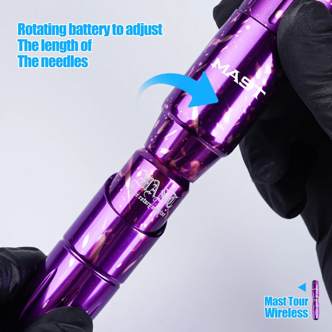 ドラゴンホークマストツアーワイヤレスタトゥーマシンペン、SMPおよび