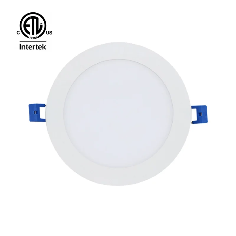 Recessed Low Profile Wafer Down Light Fixture LED Ultra Thin LED 4 inch down light ETL certification