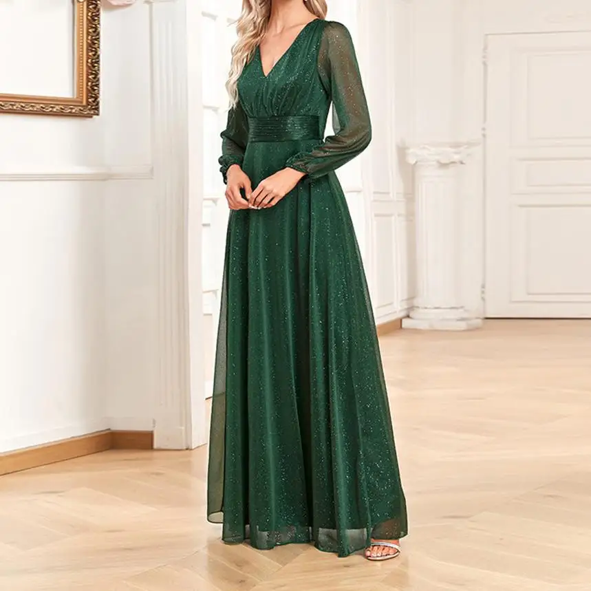 green emerald velvet dress BISHUIGE Womens 2026 Plus Size Maxi Dresses Summer Casual Short Sleeve Long  Dress with Pockets XL-6XL X-Large, Big Green Leaf at Amazon Women's Clothing  store
