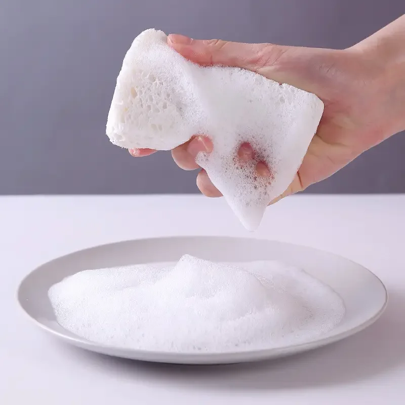 Multi Scenario Cleaning Sponge Products Compressed Wood Pulp Cotton for Easy Carrying Water Absorption and Expansion