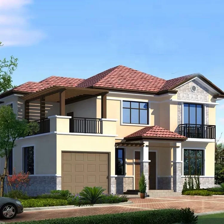 Китайская легкая стальная вилла на заказ лидер продаж сборный дом