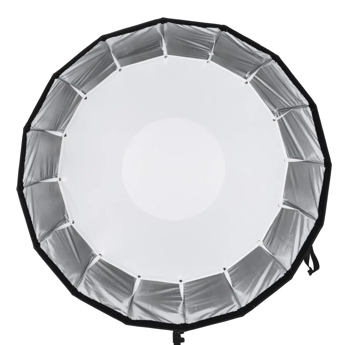 120cm Easy Lock Deep Parabolic 16 Rods Hexadecagon Quick Setup Umbrella Softbox With Bowens Mount and Carry Bag for Lighting