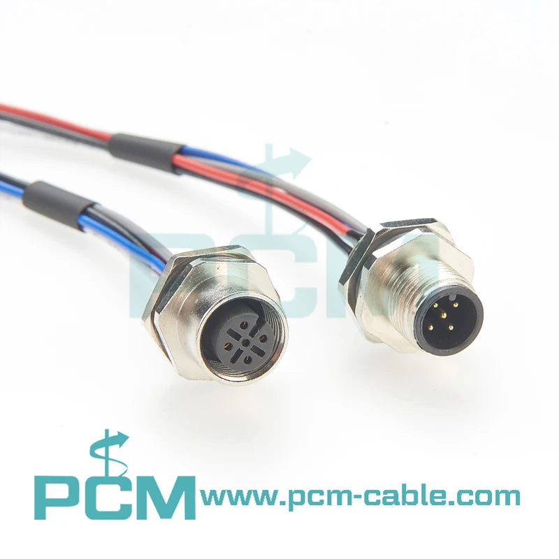 NMEA 2000 M12 5-pin A-code Panel Mount Connector details