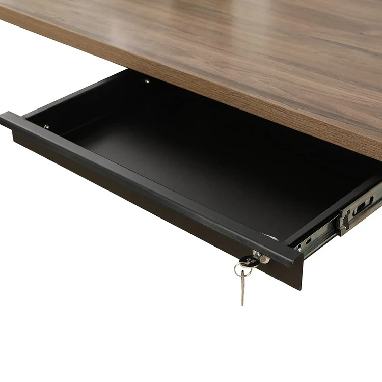 Jhmech Under Desk Storage Drawer 24.4 Inch Width Workstation Use