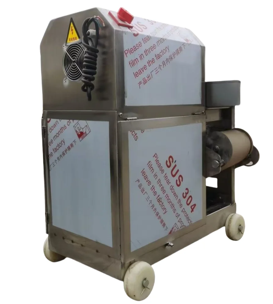 Fully Automatic Commerce  Fish Bone Remover Processing Machine Fish Deboning Machine Crab Meat Extracting Equipment
