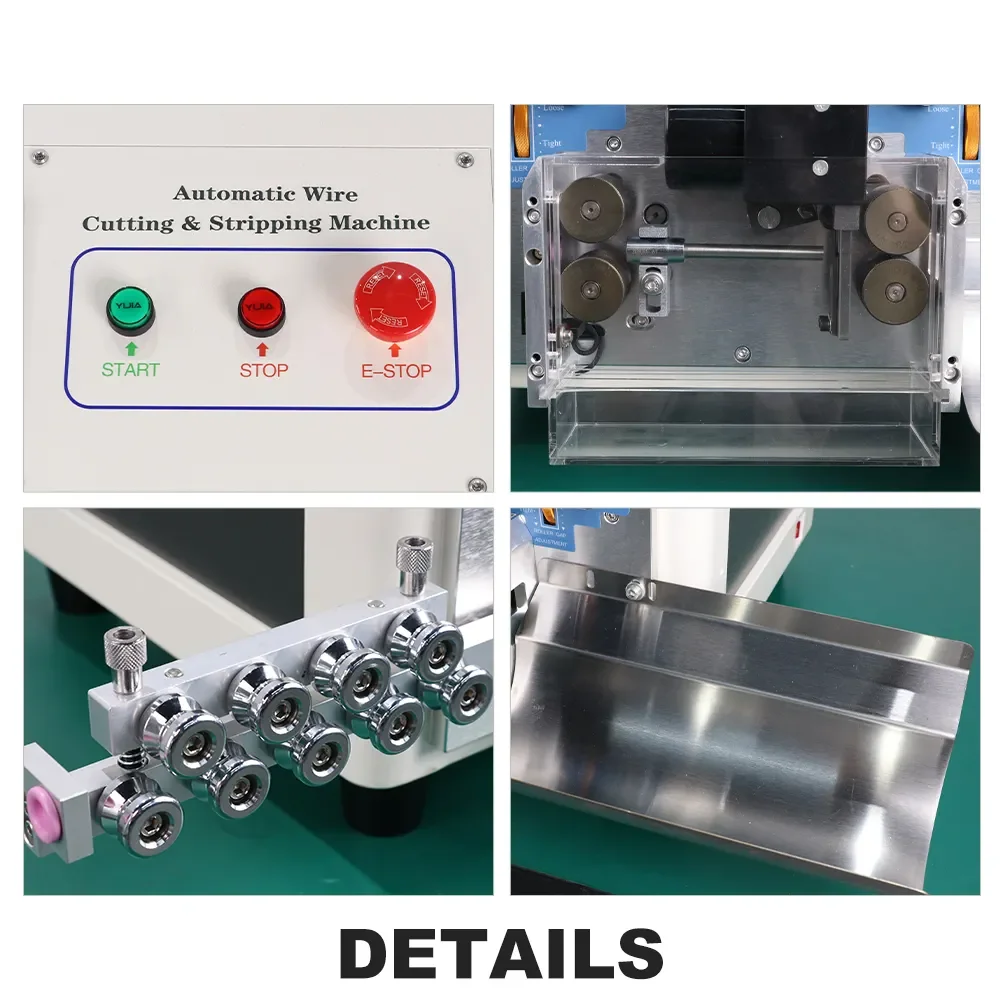 JCW-CS03 Chinese Factory Automatic Cable Cutting Stripping Machine Wire Peeling Stripper Machine