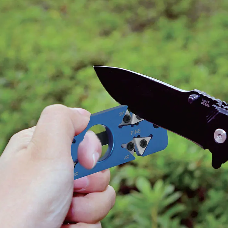 Shape Design Portable Outdoor Knives Sharpener Promotion Gift Pocket