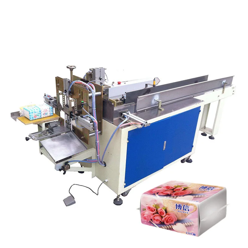 Automatic Napkin Paper Bagging and Sealing Machine Paper Sheet Packaging Machine