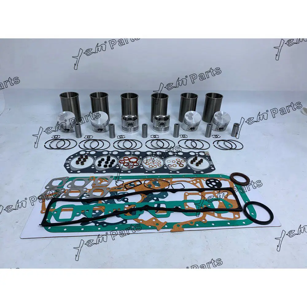 Overhaul Kit With Cylinder Gaskets Set Piston Rings Liner For Nissan TD42