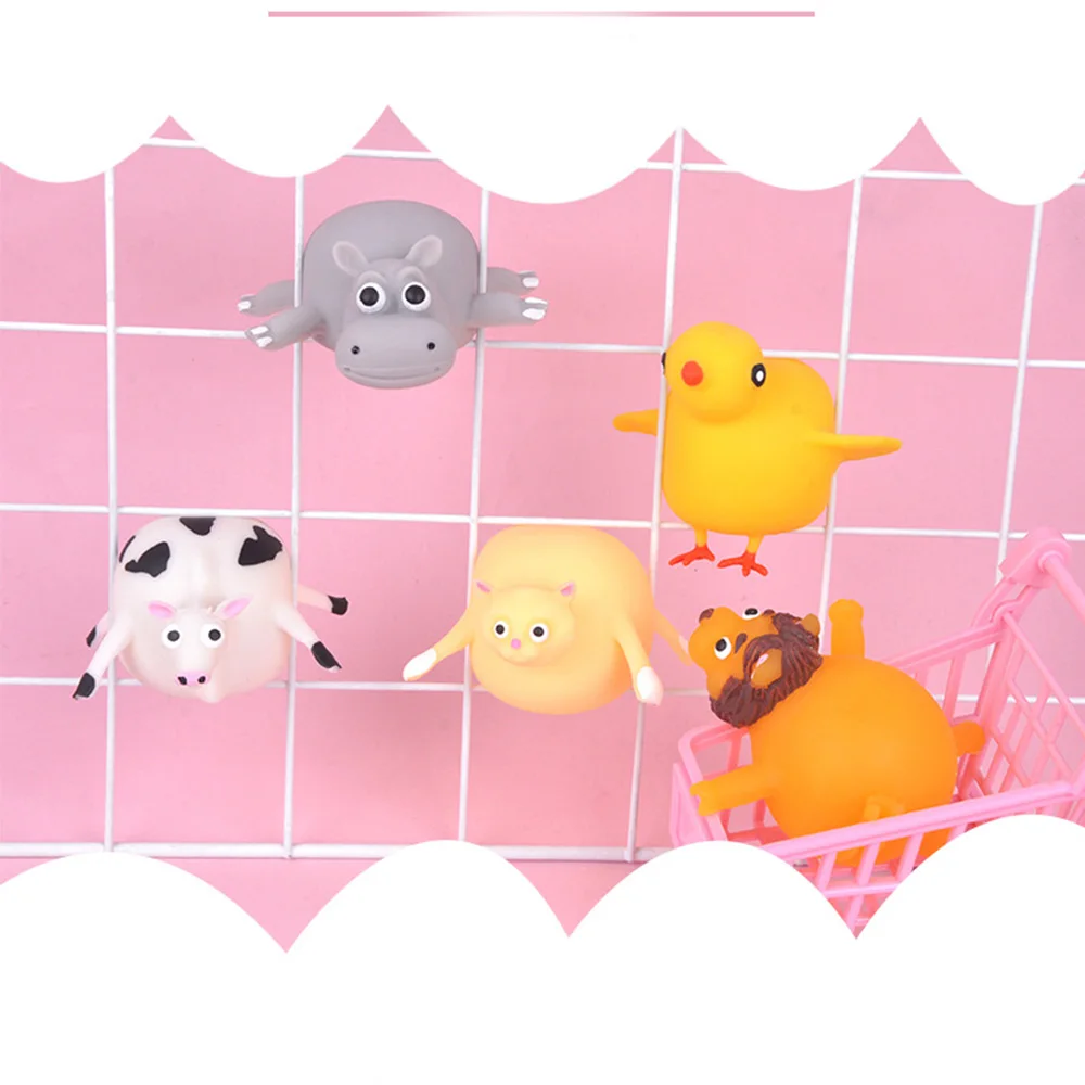 かわいい子供たち面白い吹く動物のおもちゃ不安ストレス解消インフレータブルアニマルバルーンスクイーズボール Buy プラスチックインフレータブルボール ストレスボール Dna ストレスボール Product On Alibaba Com