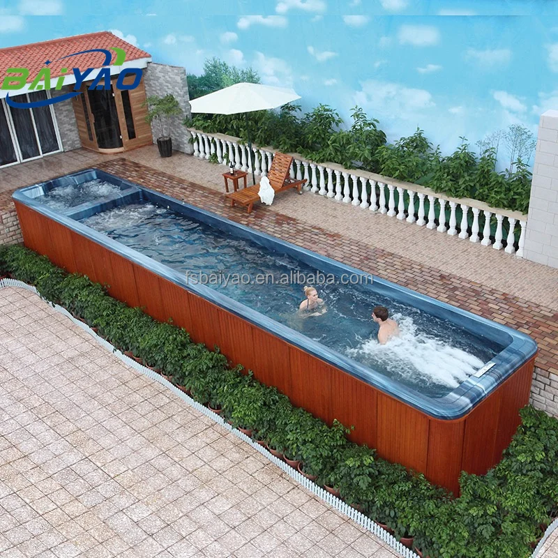 11 Meters Swimming Pool - Freestanding Hot Tub Outdoor Acrylic