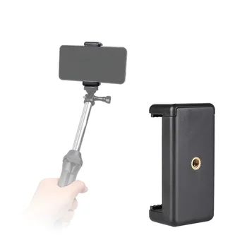 KALIOU D010 Double Hole With Portable Lightweight Mobile Phone Holder for Desktop Tripod Smartphone product image