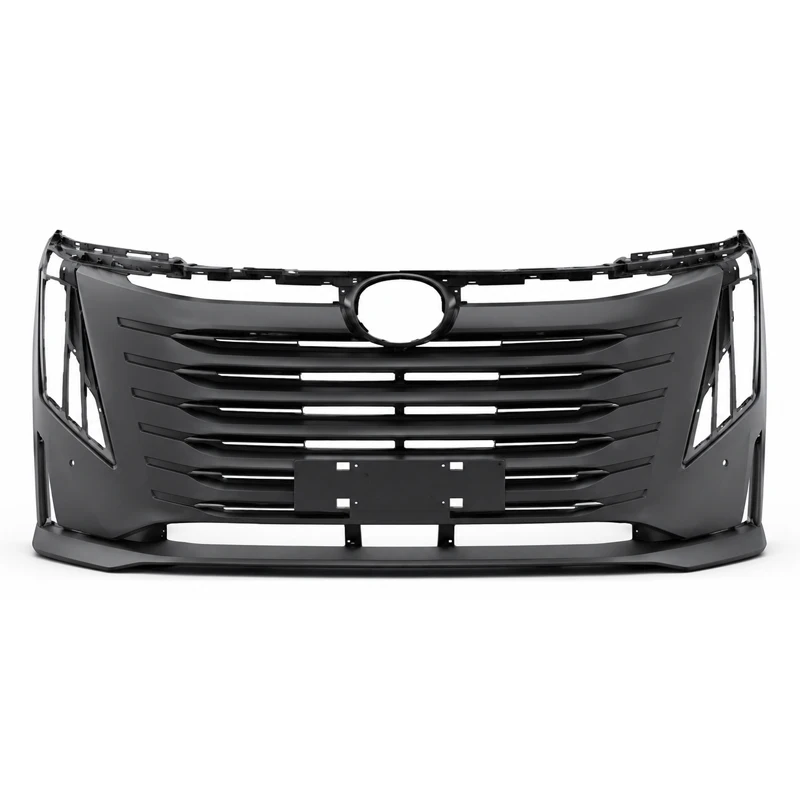 GAC Trumpchi E9 Grandmaster MC2A-0H9-00 Front Bumper Outer Cover ABS Black Painted With Screws 1 Year Warranty