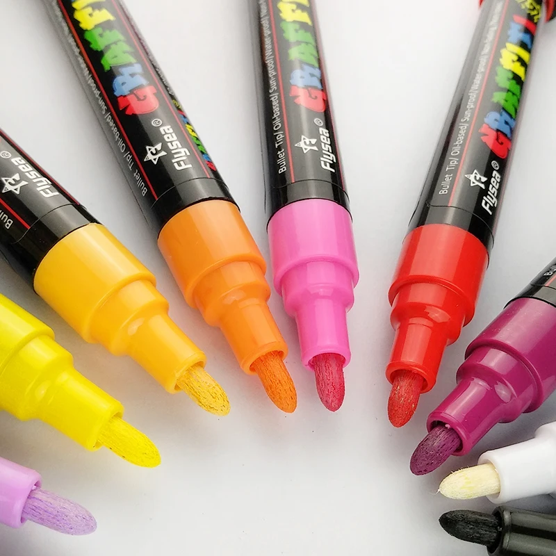 Acrylic Paint Marker Pens Mediuim Paint Markers for Kids Adults Paint Pens  for Rocks Painting