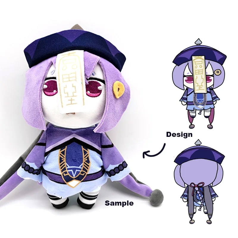 High-Quality Custom Creative Plush Mascot Zombie Dolls Factory Made Soft Stuffed Toy for Kids in Cute Anime Style