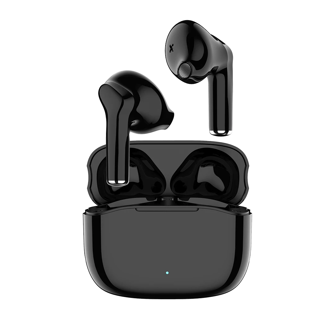 authentic power pro totally wireless earphone headphone black &