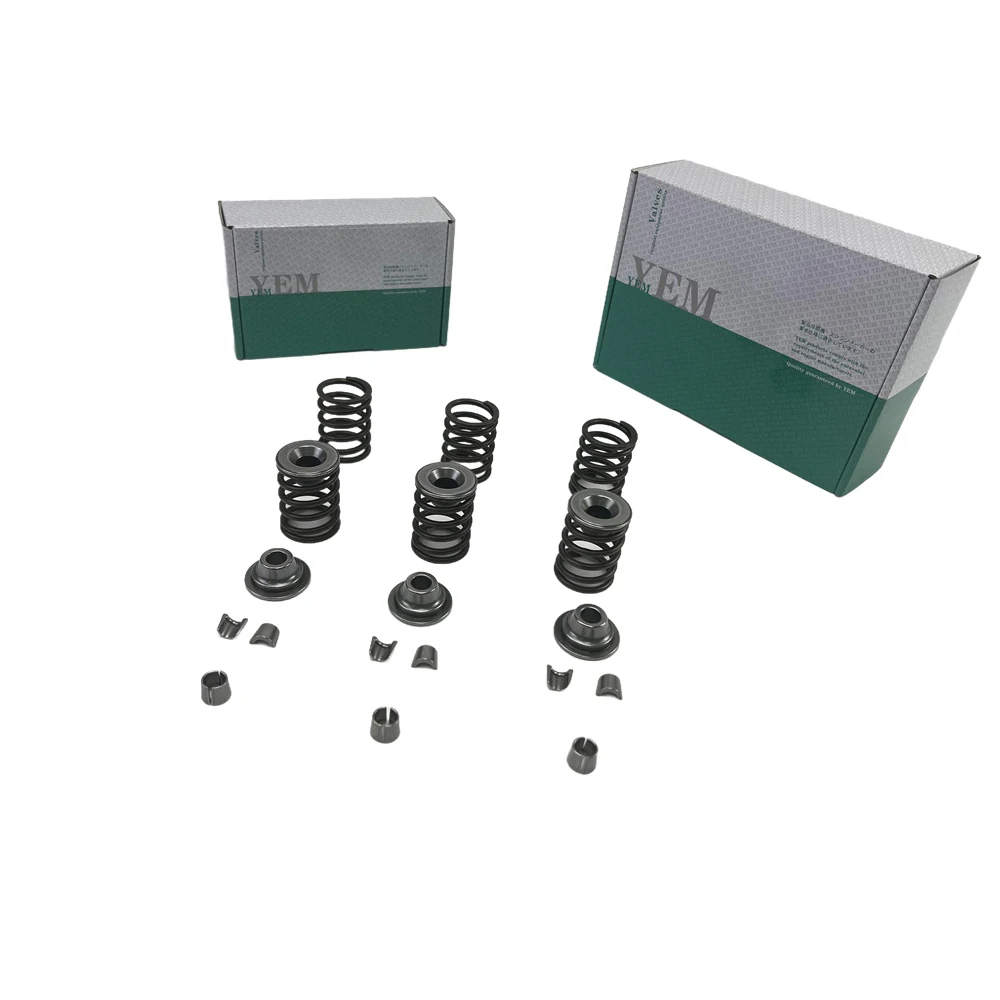 Repair Kit Valve Spring Kit Spring Seat & Retainer 3LD1 for Isuzu Engine Repair Kit