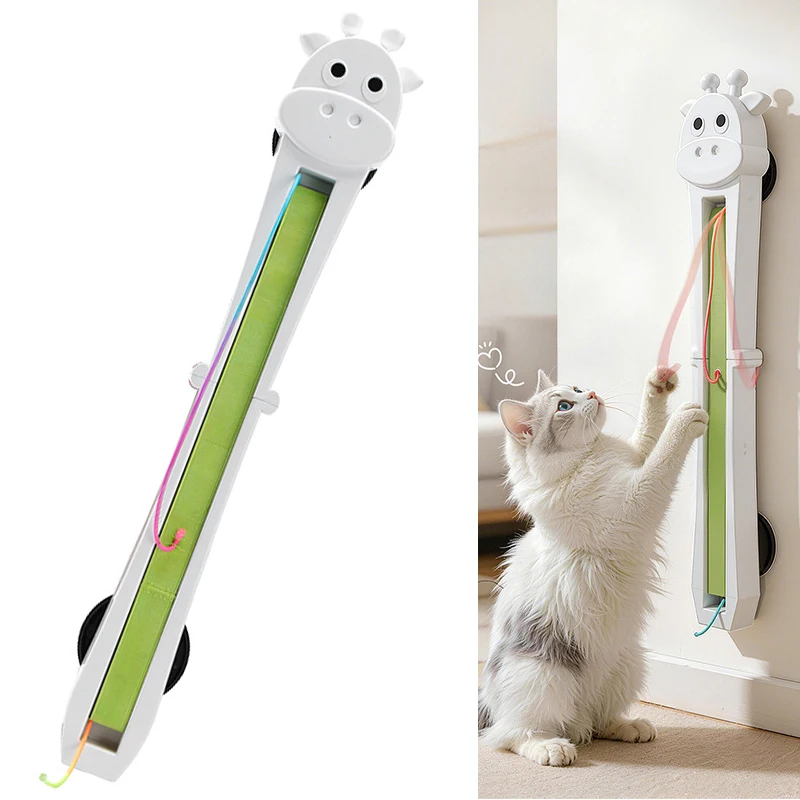 New Automatic Hanging Door Cat Rope Toy Interactive Electric Swing String Exercise Teaser Machine for Indoor Cats